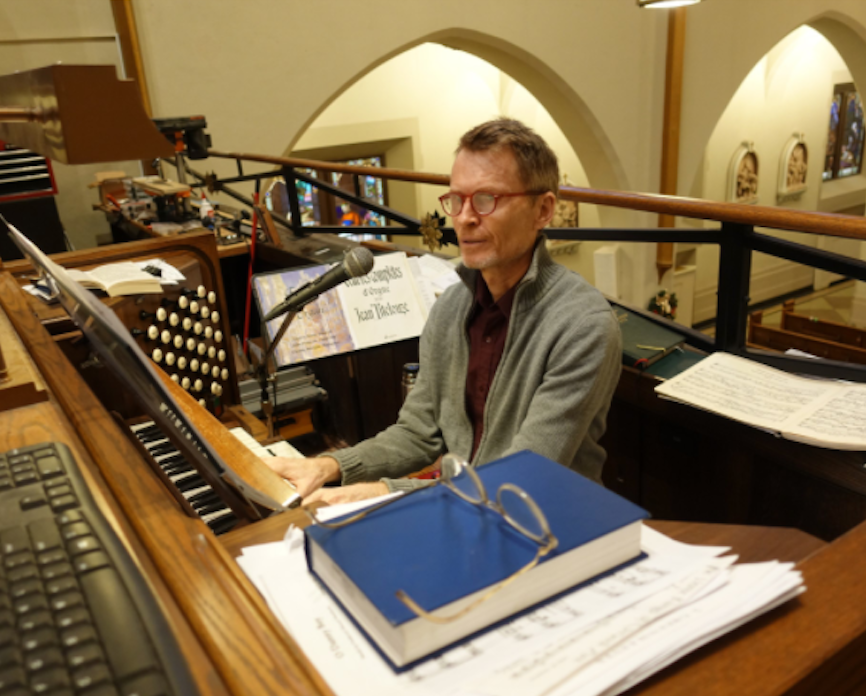 Paul Jenkins at Organ