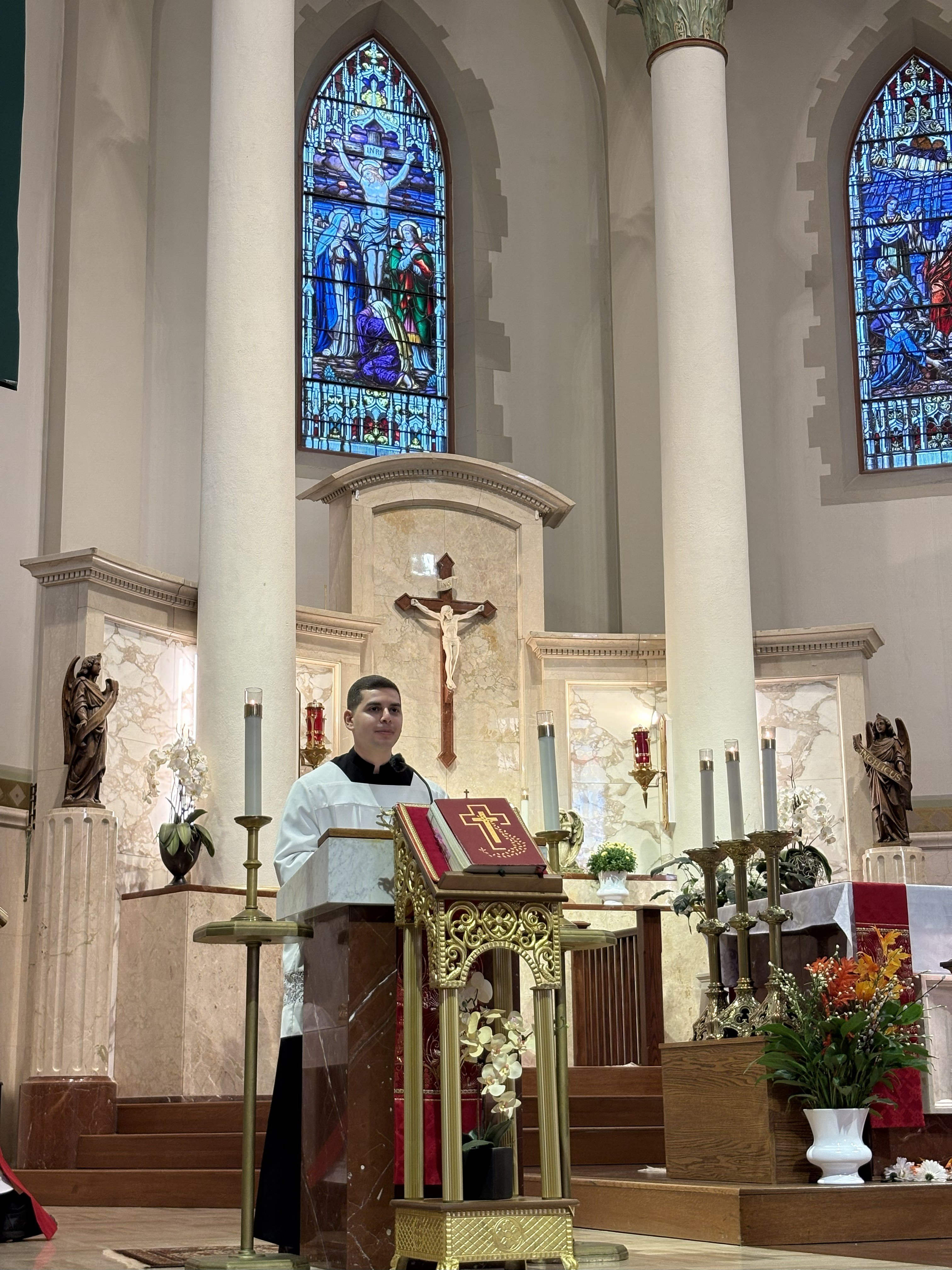 Seminarian Michael Berlin-Riga